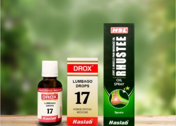 Ouch Kit – Rhustee Pain Spray & Drox 17 Lumbago Drops (Backache)